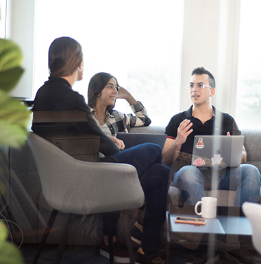 At-Bay employees in Tel Aviv office