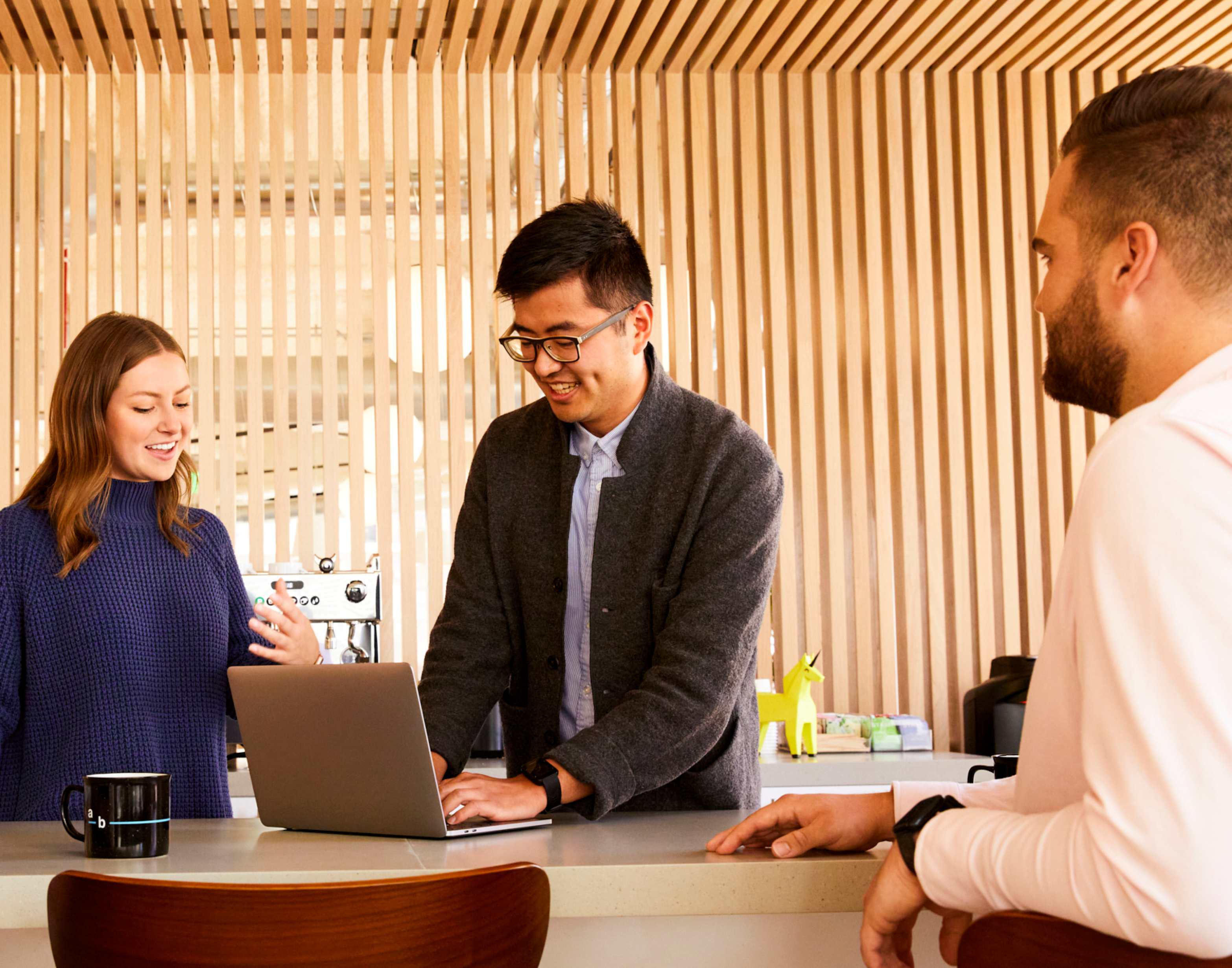 At-Bay employees in office
