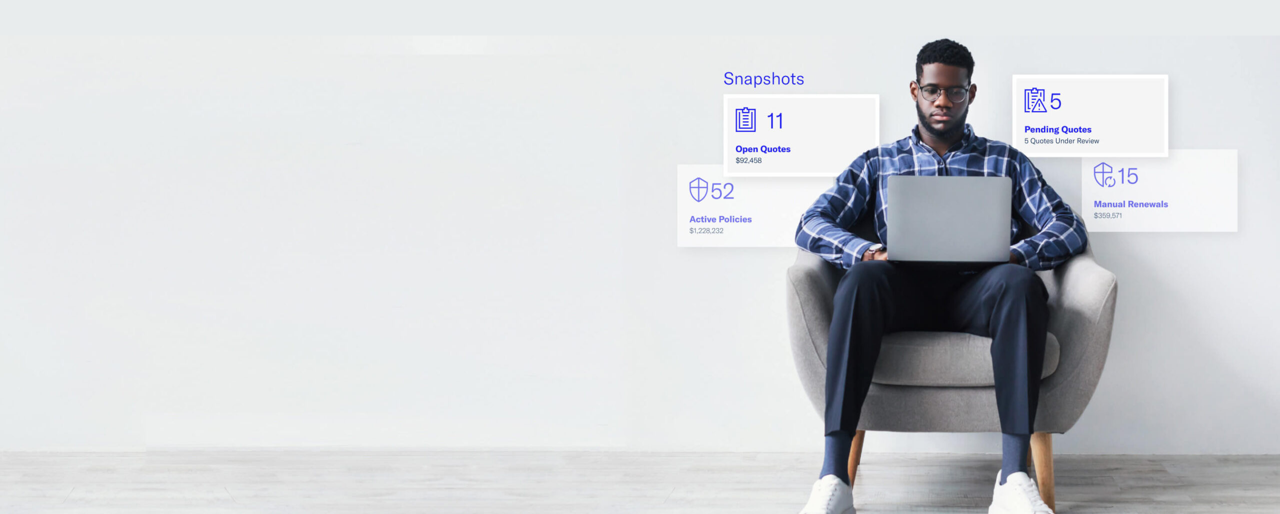 insurance broker using at-bay's broker platform