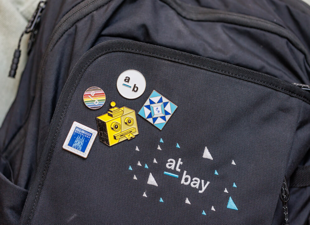 at-bay new hire backpacks