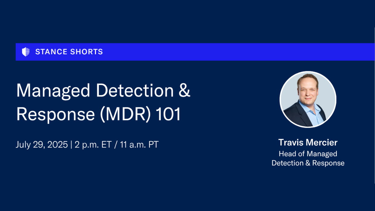 Managed Detection & Response 101