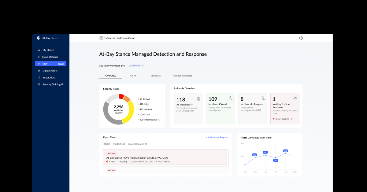 Demo: How to Use the MDR Portal in Stance