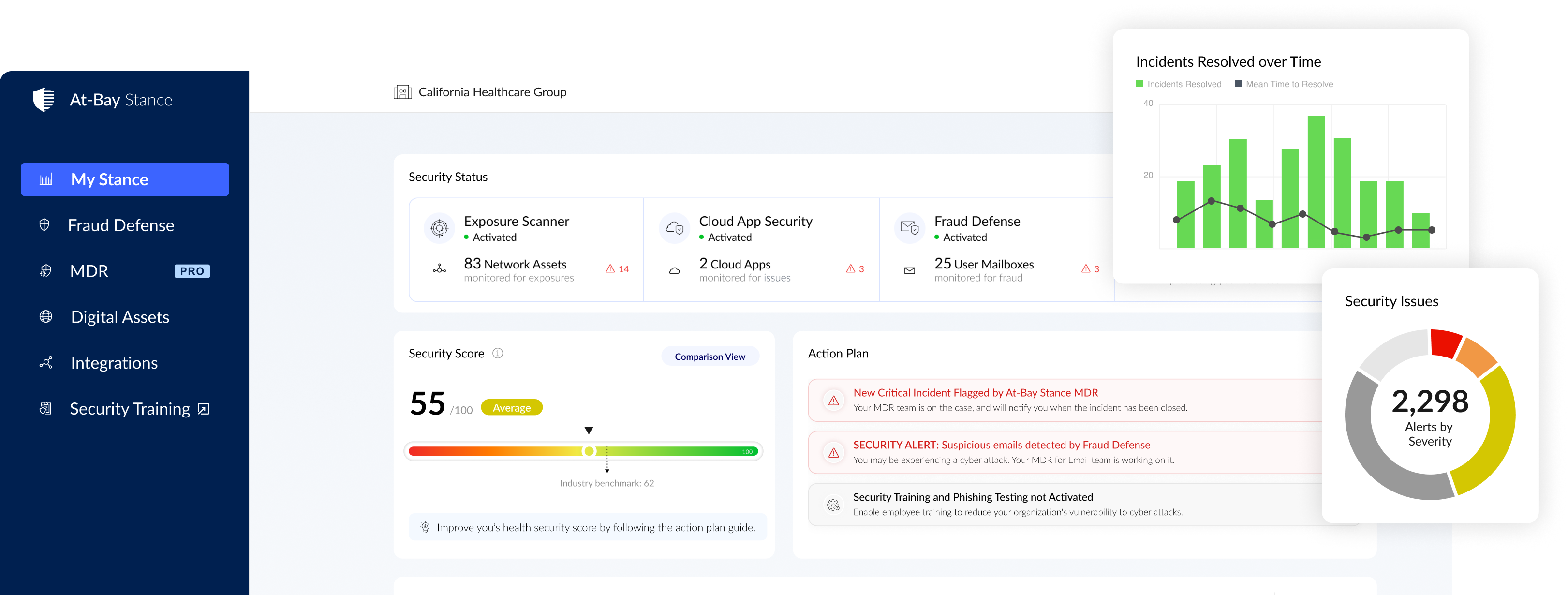 at-bay stance platform ui