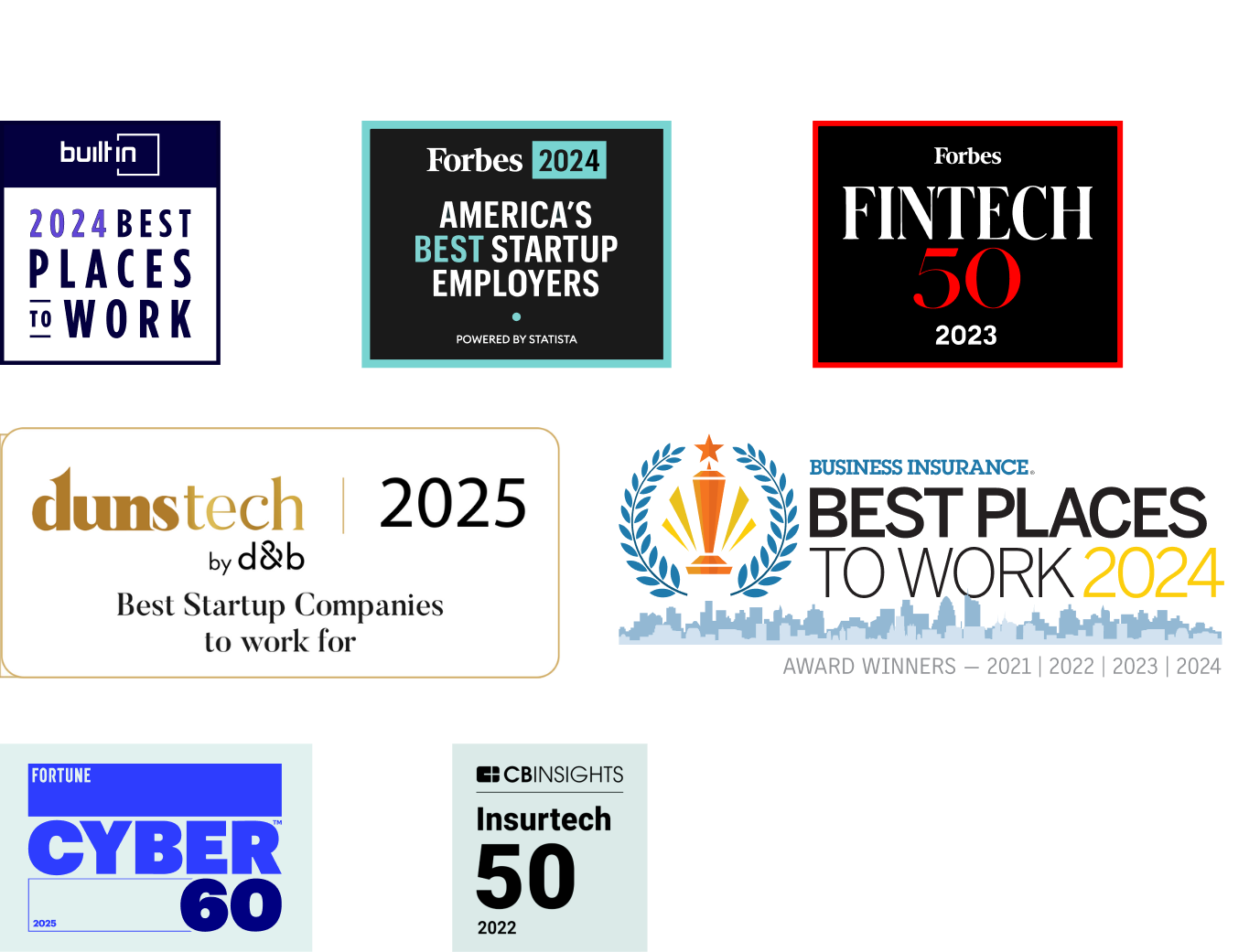 We’re proud to be recognized as a great place to work