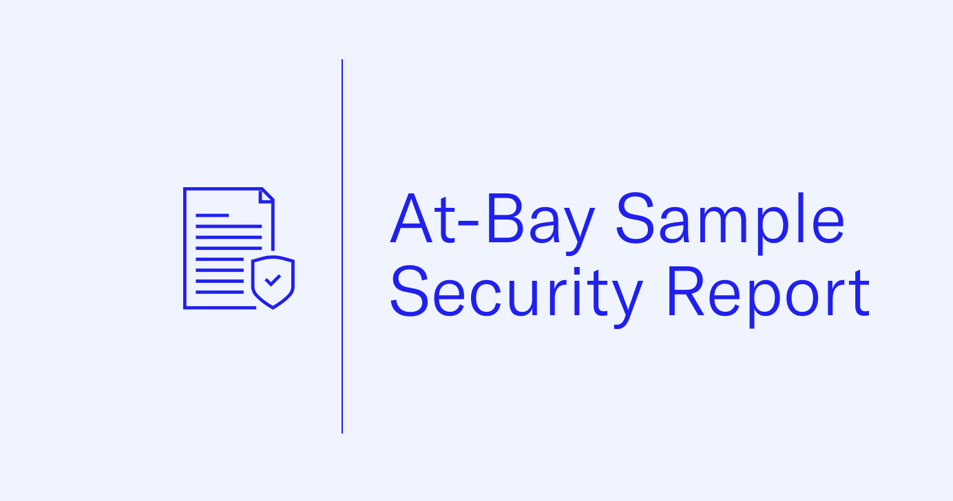 At-Bay Sample Security Report